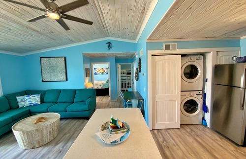 Surf Side Shores Casa | Total Facelift! Beachfront and Dog Friendly!