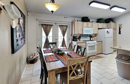 Ruidoso Casa | Touch of Santa Fe | Serene Views, Hot Tub + Fenced-In Yard!