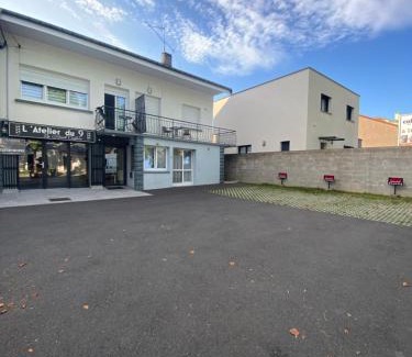 Toul Apartamento | TOUL Appartement Entier avec PARKING Privé au Calme Cosy à Étage avec Balcon