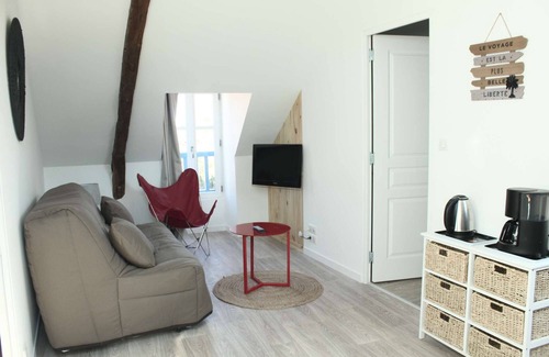 Guerande Apartamento | Tour de la Gaudinais - 1 Chambre - 35m² - Maximum 5 Personnes