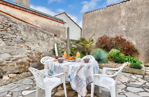 Noirmoutier-en-l'Ile Chalet De Esquí | Centro ciudad - Casa para 4 con bonito patio