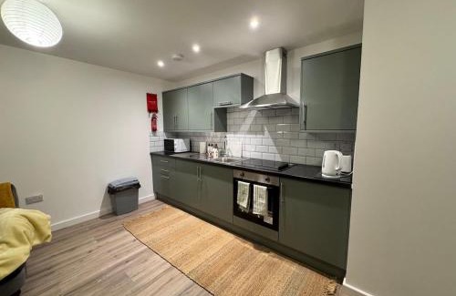 Huntingdon Apartamento | Town centre 1 Cozy king size bed ensuit shower