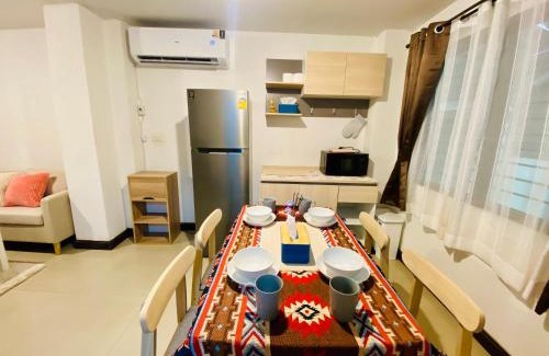Wua Lai Apartamento | Townhome 3 beds 3 baths peaceful full funiture&Air con