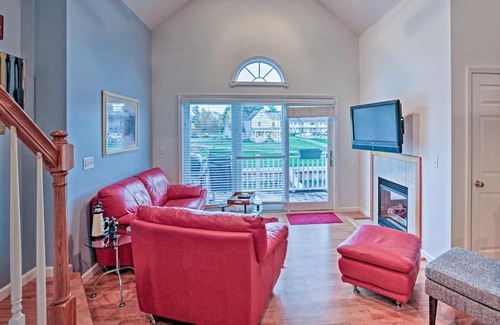 Alexandria Bay Casa | Townhome with Attached Boathouse on Alexandria Bay!