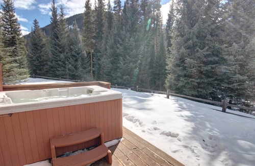 Keystone Casa | Jacuzzi privado! 5 min. Viaje en autobús a las pistas. Garaje privado, W / D