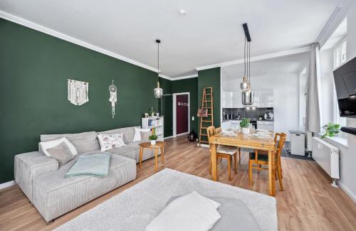 Suedvorstadt Apartamento | TRABER APARTMENTS 1 SZ Balkon 2 Badezimmer Südvorstadt