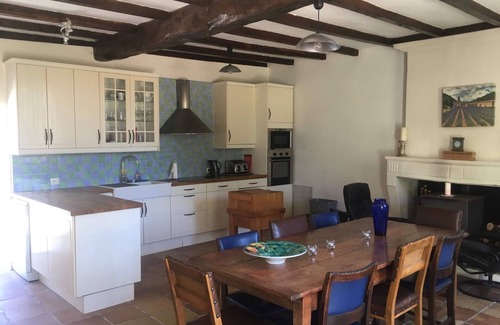 Saint-Sulpice-de-Cognac Casa | Casa tradicional Charentaise con piscina climatizada segura para niños.
