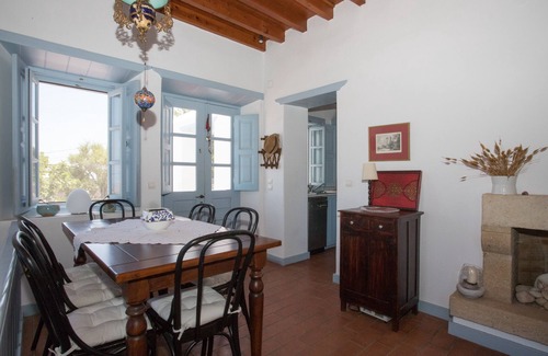 Chora Casa | Villa tradicional en Hora con vistas al mar al mar Egeo