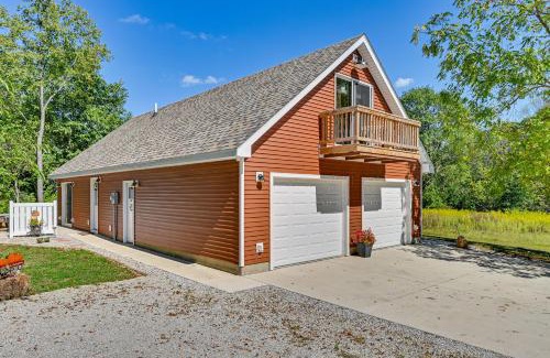 Rockfield Apartamento | Trails and Fishing Pond at Serene Delphi Getaway