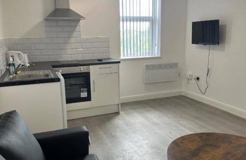 Scunthorpe Apartamento | Train Station Aparthotel - Free Wifi, Free Parking Deluxe Double Studio