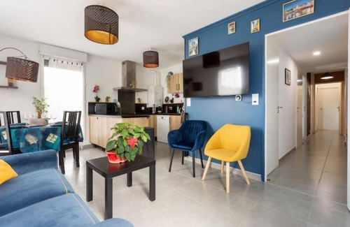 Eysines Apartamento | 🚈 Tram Bordeaux, pas Loin de la Plage 🏖