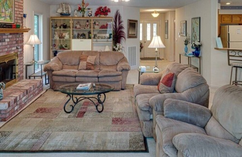 Hot Springs Village Casa | Tranquil Beauty on Balboa Golf Course!