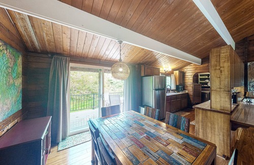 Volcano Casa | Tranquil home on 1.82-acres with lanai, free WiFi, W/D, and gas fireplace