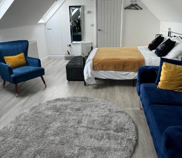 Hailsham Apartamento | Tranquil loft apartment overlooking countryside
