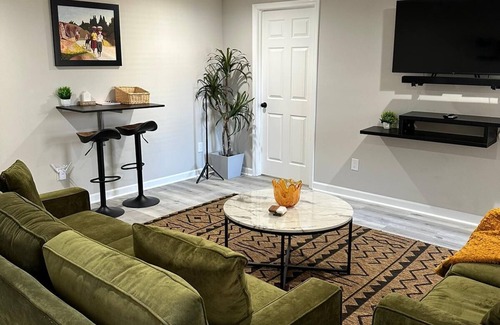 Douglasville Apartamento | Tranquil Lower level suite w/ Private entrance