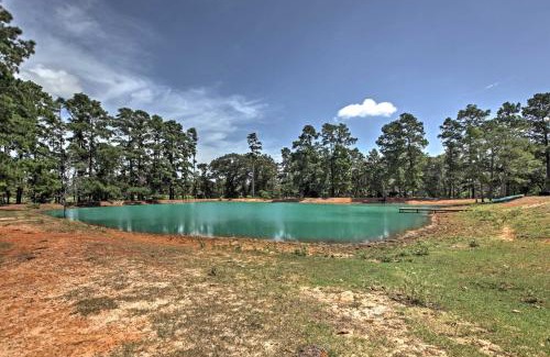 Waller Casa | Tranquil Plantersville Cabin Farm Animals On-Site