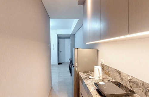 Kesawan Apartamento | Tranquil Space 1Br Apartment At Podomoro City Deli Medan
