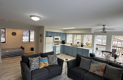 Sunrise Beach Cabaña | Tranquility Cove, 2 Private Cottages, boat dock, nice no wake cove. Sleeps 6