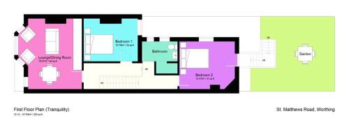 Worthing Apartamento | Tranquility