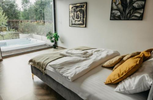Novaci Villa | Transalpina Tiny House - outdoor jacuzzi