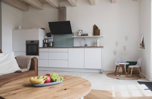 Upleward Apartamento | Traumhafte Fewo mit Terrasse im Historischen Hof - Gulfhof Boomgaarden