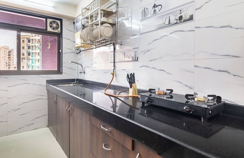 Sant Dnyaneshwar Nagar Apartamento | Treat Homes Service Apartment in BKC Sindhuratna 701