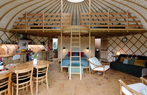 Godshill Otro | Tree Field Yurt at Moor Farm