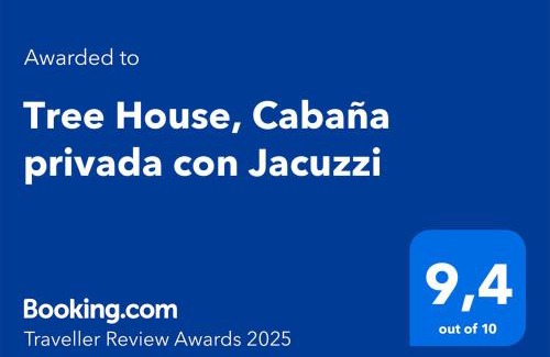Guatape Chalet De Esquí | Tree House, Cabaña privada con Jacuzzi