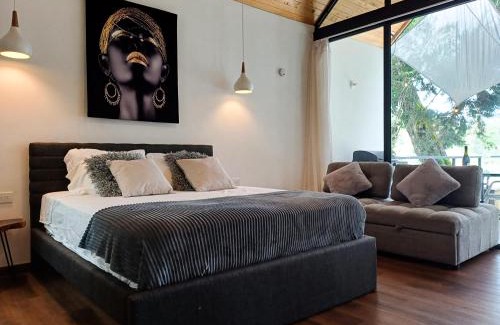 Guatape Chalet De Esquí | Tree House, Cabaña privada con Jacuzzi