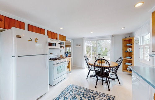 West Hyannisport Casa | Tree-lined home with lovely yard, decks & private beach access - walk to town
