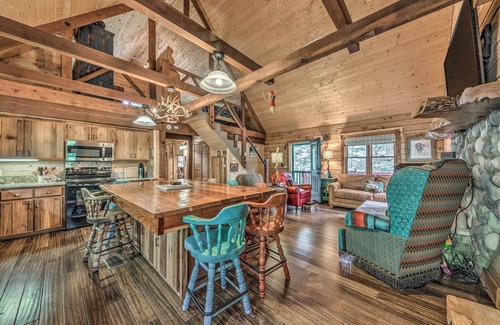 Ruidoso Cabaña | Tree-lined 'polly's Perch' w/ Mountain Views!