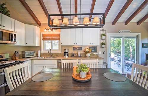 Lake Arrowhead Cabaña | Tree-Lined Twin Peaks Cottage w/ Custom Stream