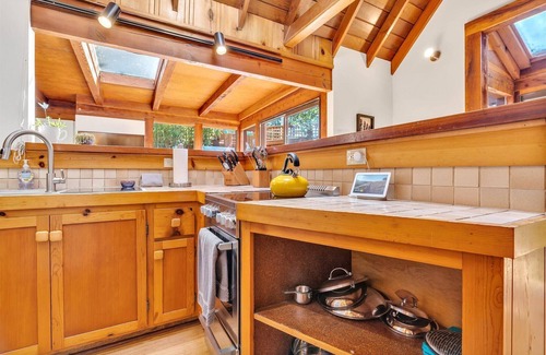 Guerneville Casa | "Árbol Fort" Bañera de hidromasaje! Mesa de fuego !! "Casa inteligente" escondido en el bosque!