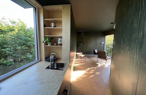 Clifden Cabina | Casa del árbol-Lujoso-Baño con ducha-Vista al bosque-Treehouse Dome