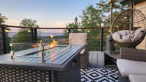 Lake Arrowhead Casa | Treetop A-frame Cabin, Family Friendly with Hot Tub