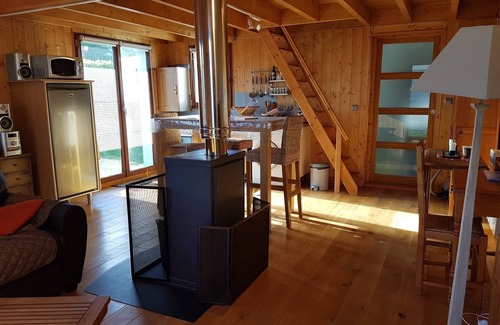 Tregastel Casa | Trégastel casa de madera en la costa de granito rosa a 300 metros de la orilla del mar