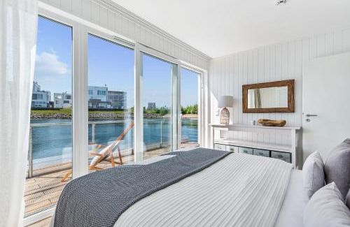 Olpenitz Casa | Treibholz: Meerblick, Dachterrasse, Bootsanleger, Badeleiter, Sauna