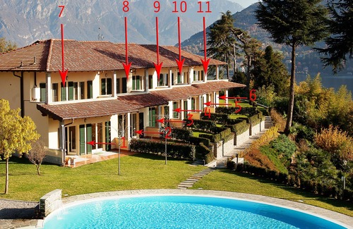Tremezzo Apartamento | Moderno y elegante apartamento con excelente lago y balcón privado