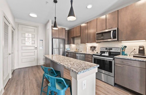 Montopolis Apartamento | Trendy 1BR king suite close to DT w/ fast WiFi
