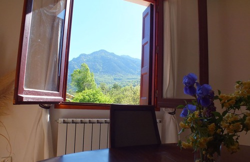 Sahorre Apartamento | Tres Estelles @ La Chataigneraie - cita de 2 dormitorios con vistas a la piscina ya la montaña