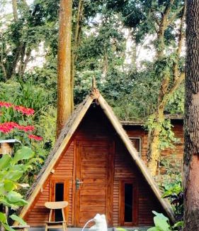 Toya Bungkah Casa | Triangle House and hot spring