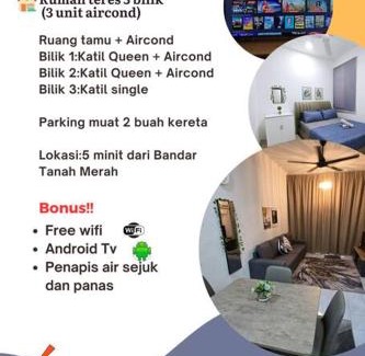 Kusial Casa | Trio Homestay at Tanah Merah