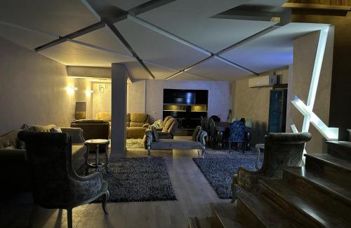 6th of October City Villa | Trio villa with falls in compound فلا بحديقة كبيره وشلالات صناعية