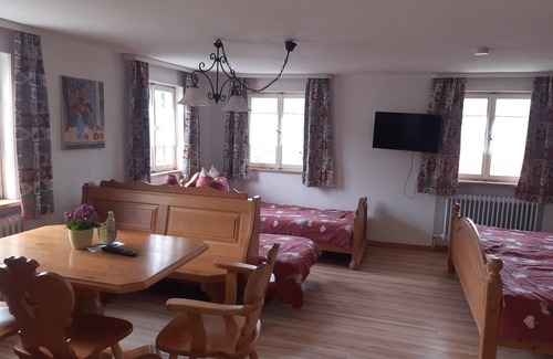 Rettenberg Complejo | Triple-Clásico-Baño Privado-Vista al campo-Enzianzimmer