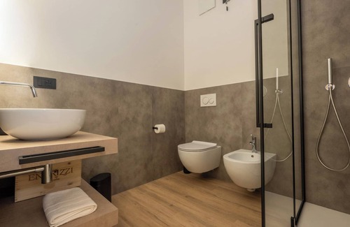 Trento Casa | Triple room consisting of double bed and single sofa bed