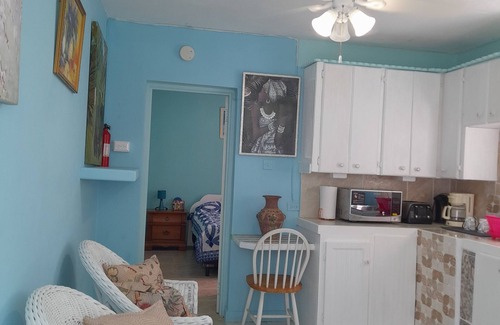 Maynards Apartamento | Tropical Blossom Apt. with washer, T.V, a/c,wi-fi