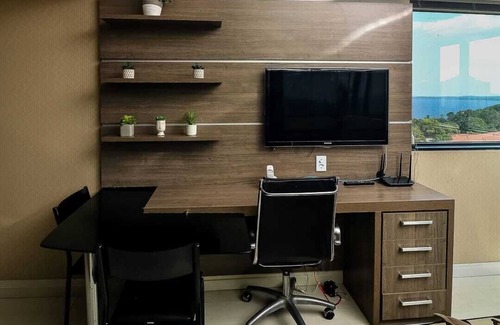 Ponta Negra Apartamento | Tropical Executive Suite Kitchenette Water View