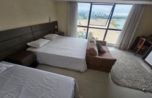 Ponta Negra Apartamento | Tropical Executive Flat Vista Incrível para a Orla