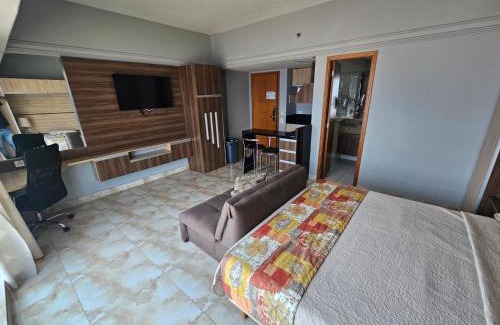 Ponta Negra Apartamento | Tropical Executive Luxuoso Vista pro Rio