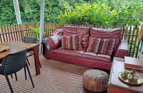 Mission Beach Apartamento | Tropical Green Haven. Small centrally located self-contained apartment .